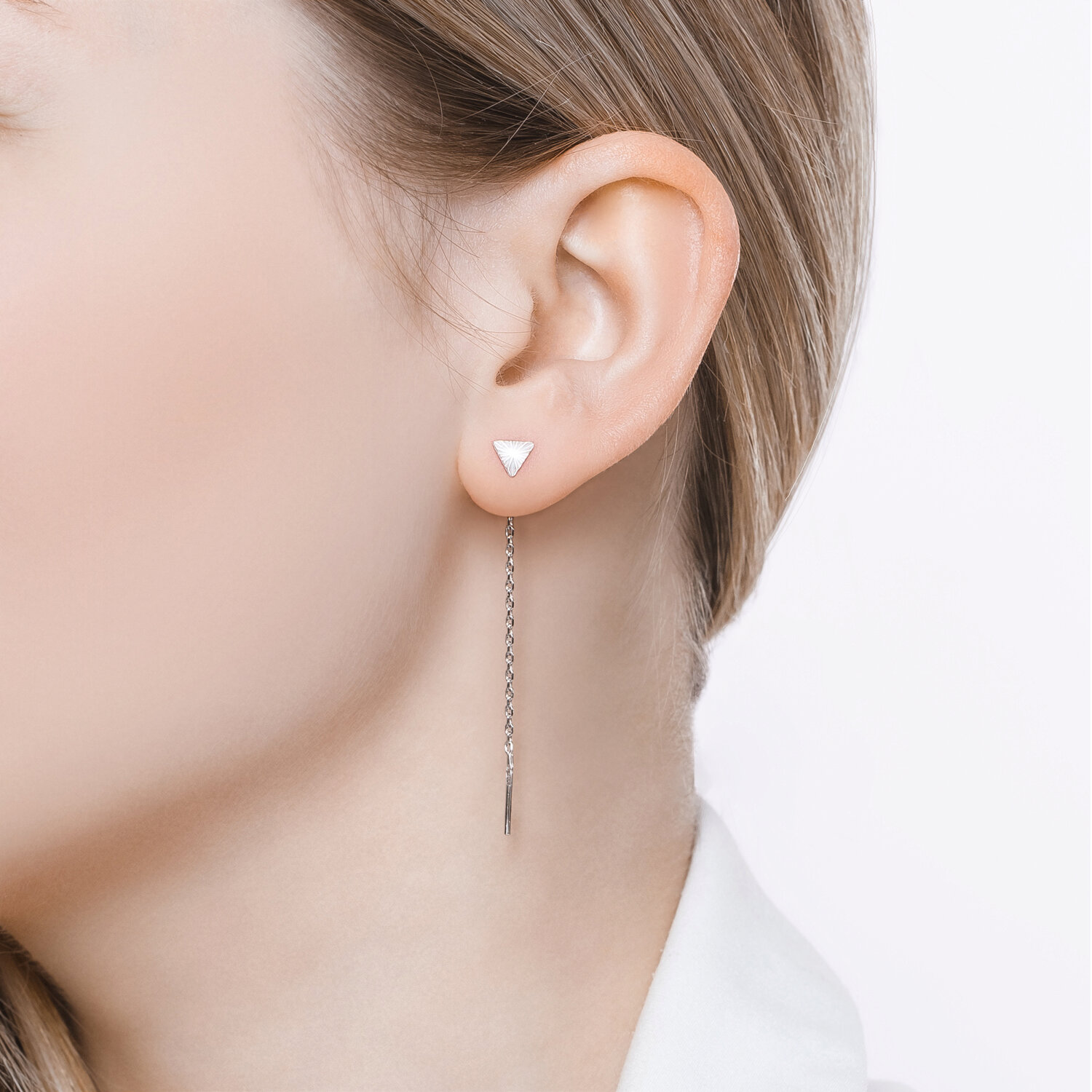 Cercei Sokolov din argint