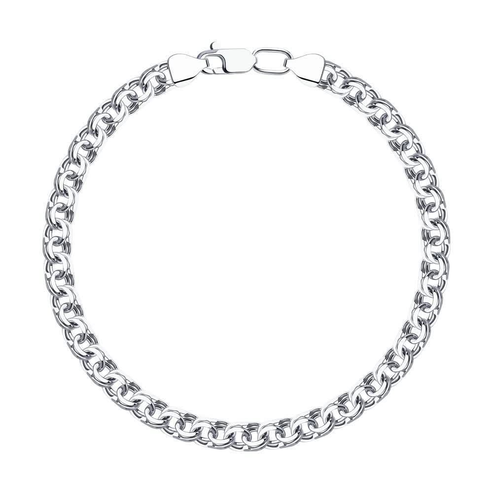 Brățară Sokolov din argint pentru bărbați