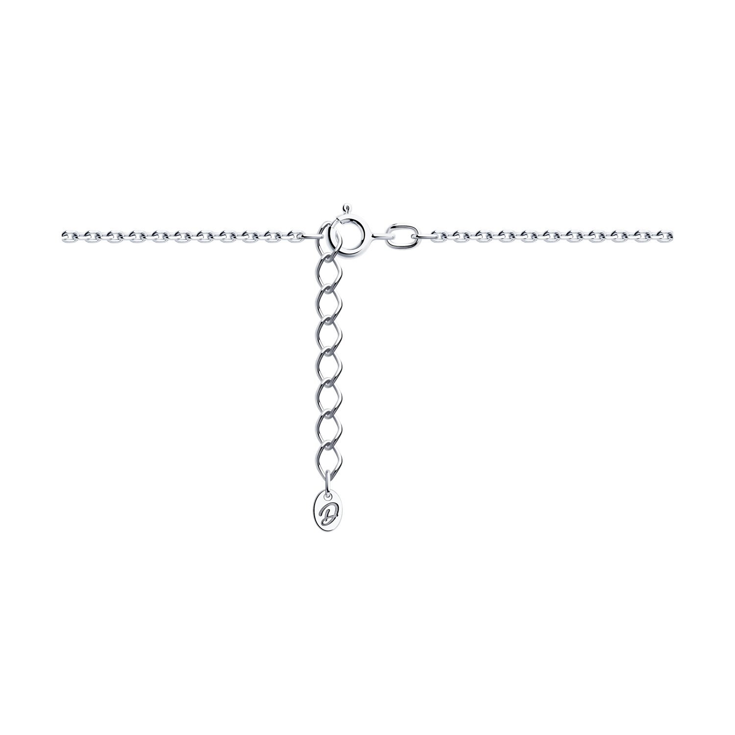 Brățară Sokolov din argint cu zirconii