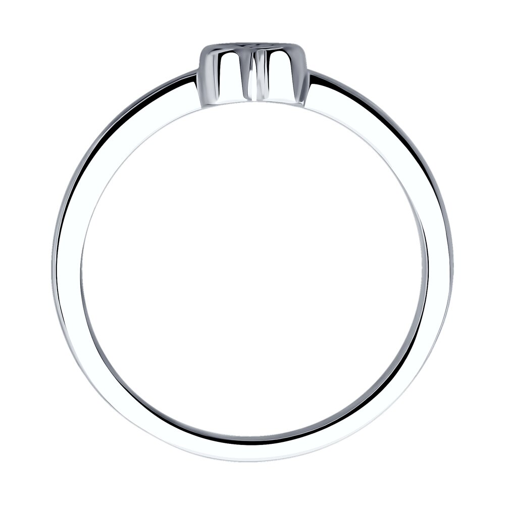 Inel Sokolov din argint cu diamante - image 3