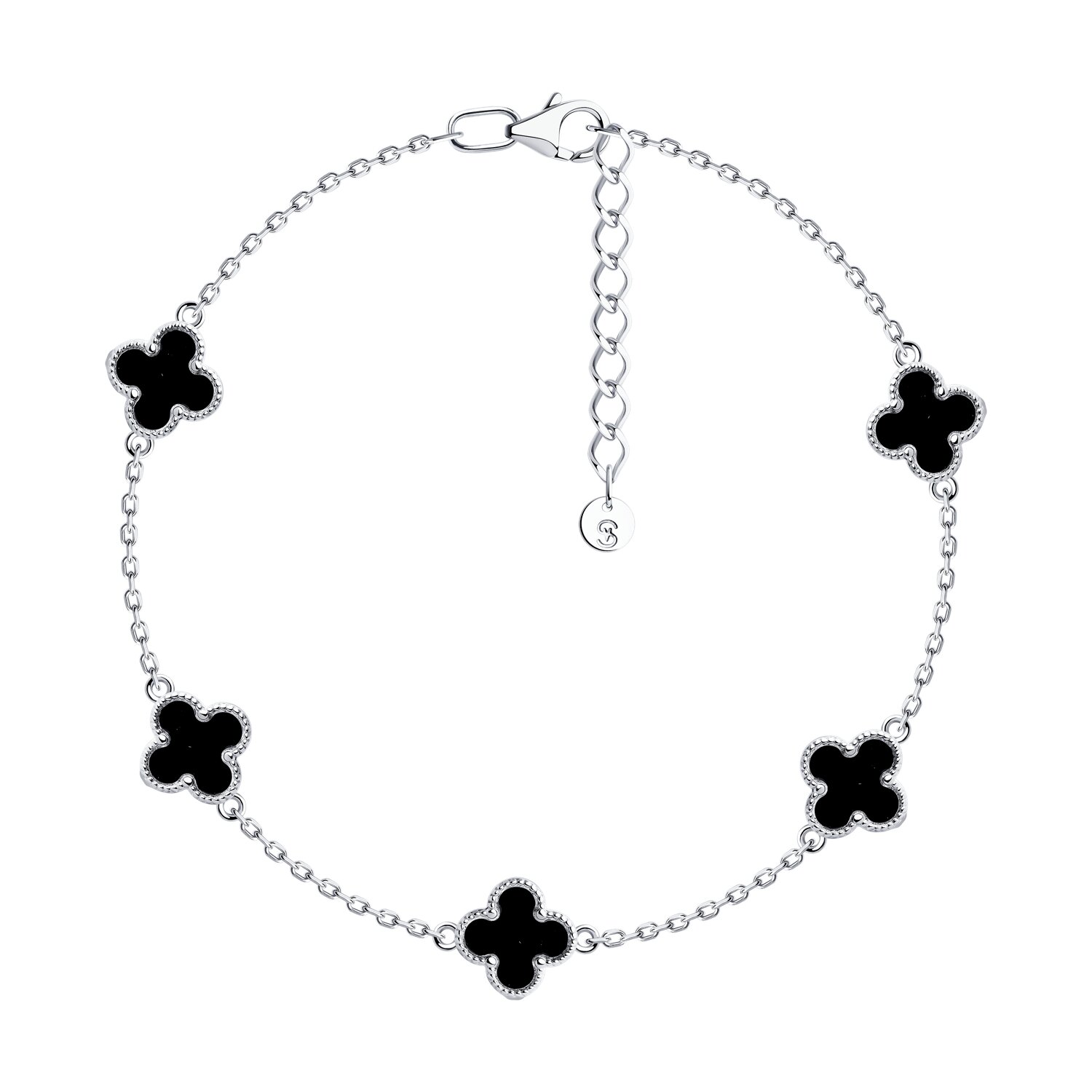 Brățară Sokolov din argint cu emal