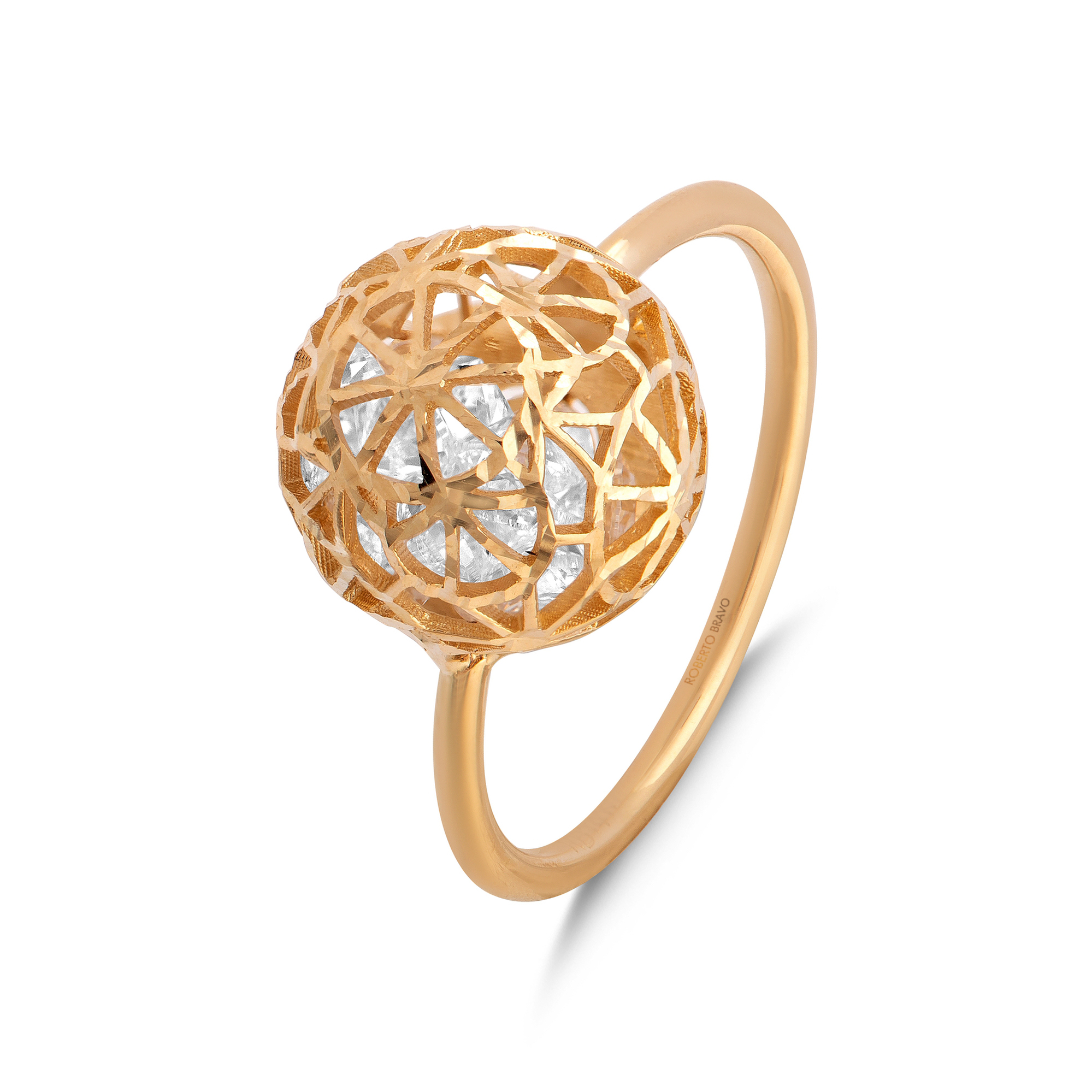 Inel Roberto Bravo din aur