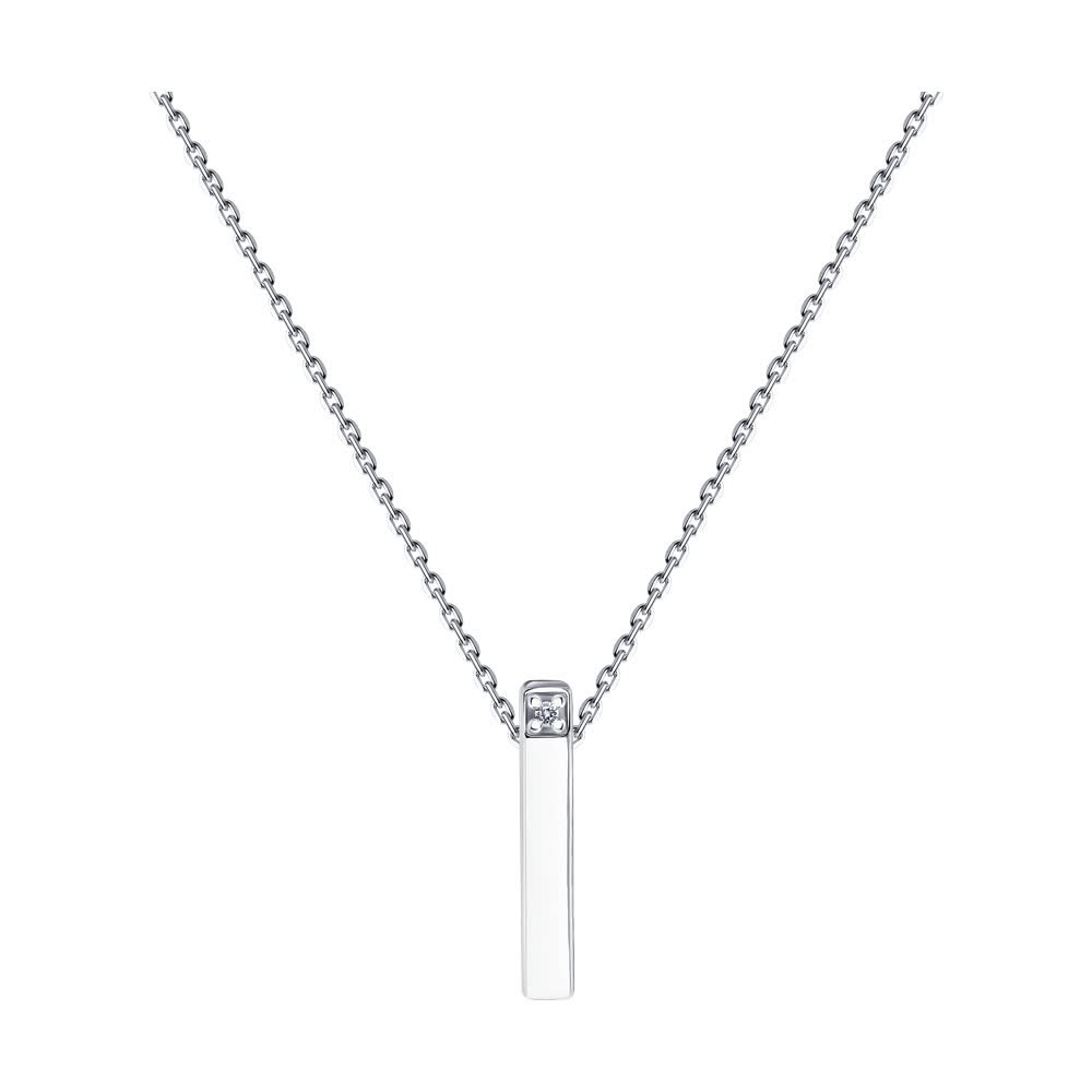 Colier Sokolov din argint cu diamante