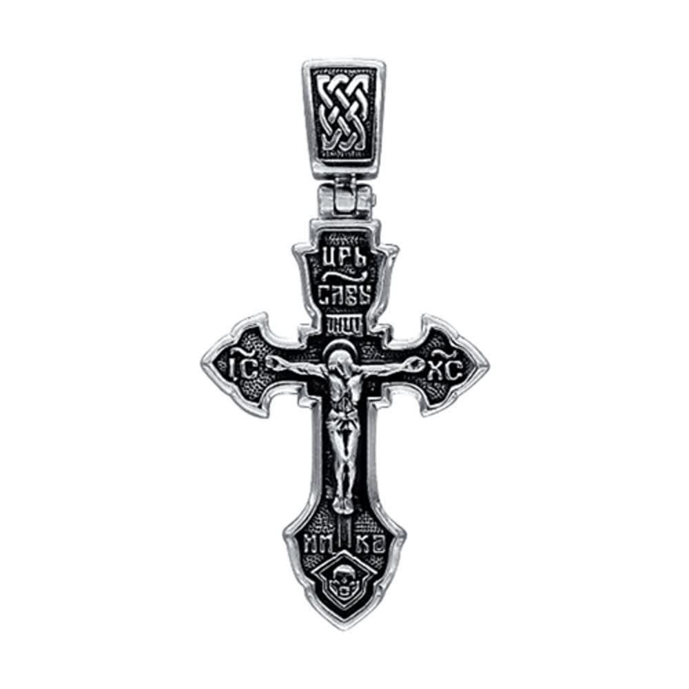 Cruce Sokolov din argint oxidat