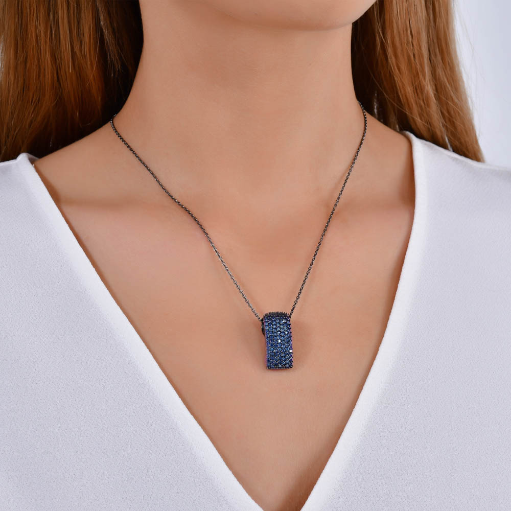 Colier Roberto Bravo din argint cu zirconii - image 3