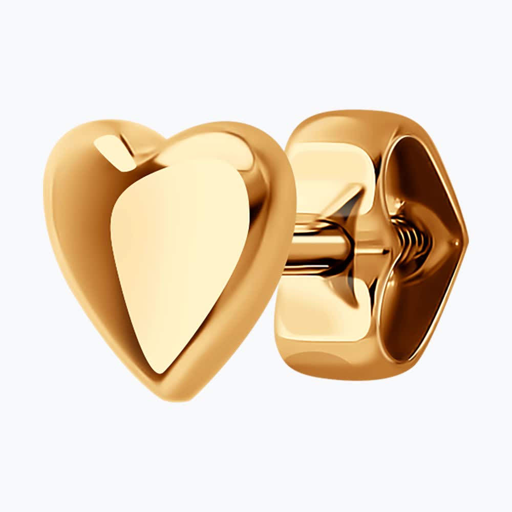 Cercel Sokolov din aur