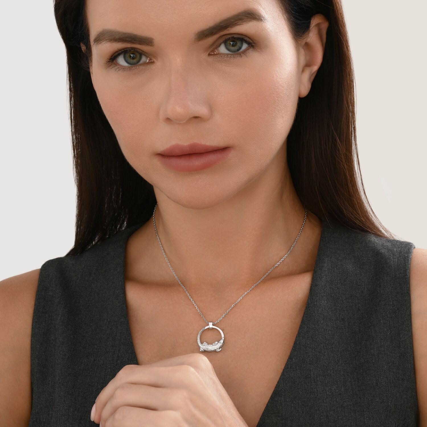 Colier Sokolov din argint - image 4