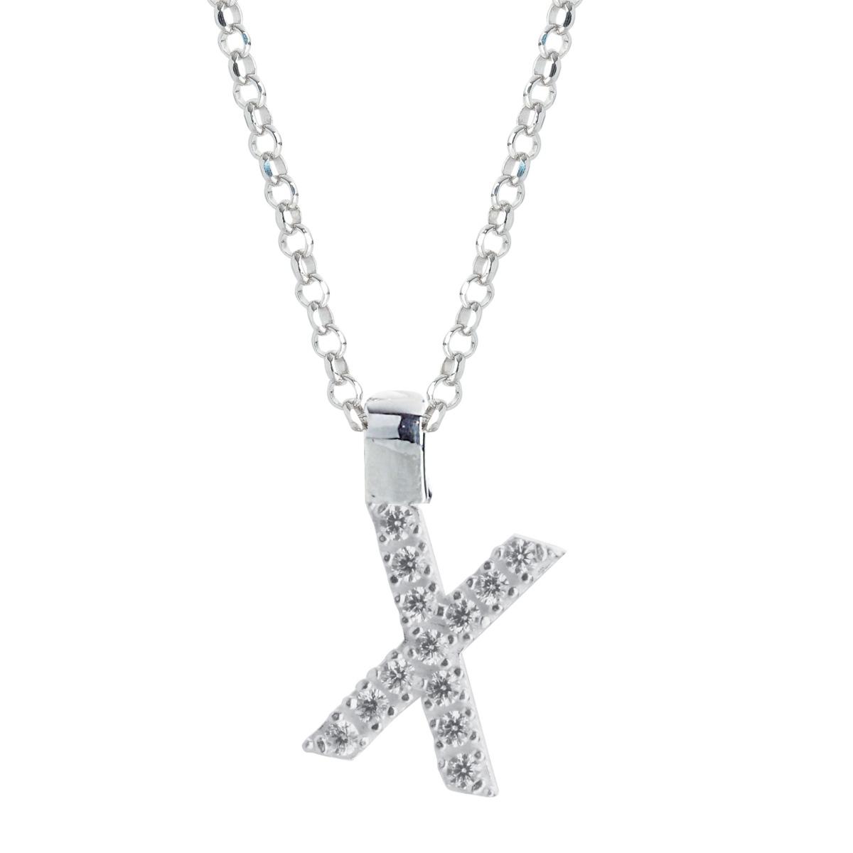 Colier Artlinea din argint cu zirconu