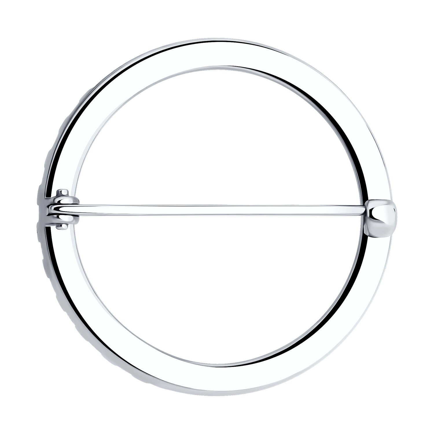 Broșă Sokolov din argint cu zirconii