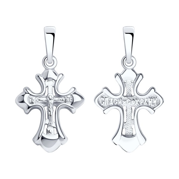 Cruce Sokolov din argint