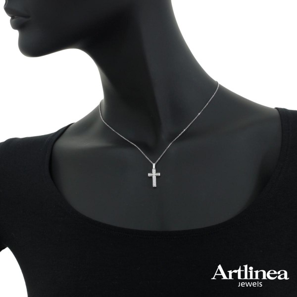 Colier Artlinea din aur combinat cu diamante