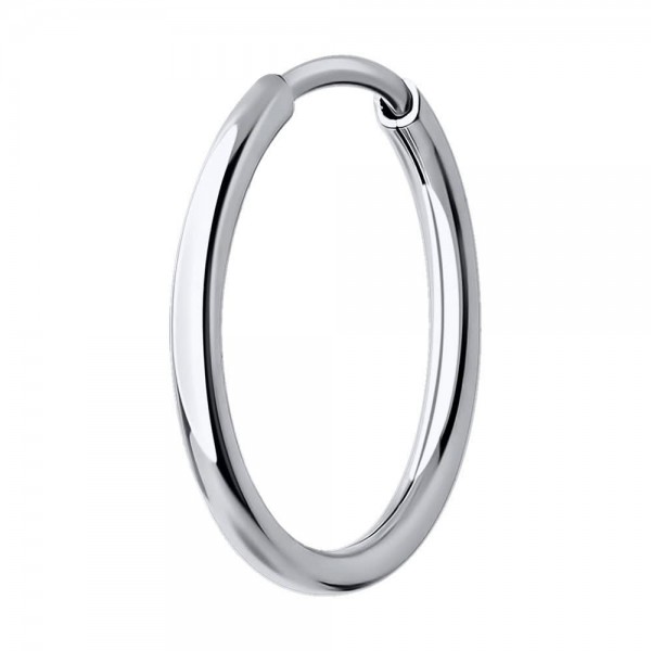 Cercel Sokolov din aur alb