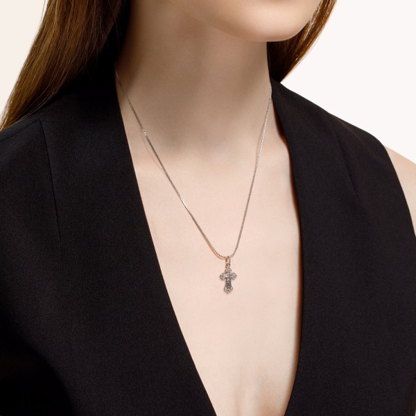 Cruce Sokolov din argint