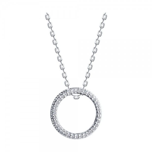 Colier Sokolov din argint cu zirconii