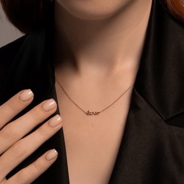 Colier Sokolov din aur cu diamant - image 3