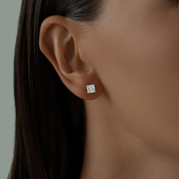 Cercei-pusete Sokolov cu zirconii - image 3